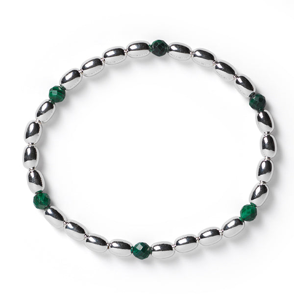 Southern Gates® Stretchy Ricebead Bracelet with Stones