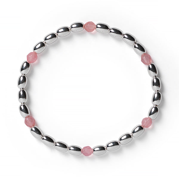 Southern Gates® Stretchy Ricebead Bracelet with Stones