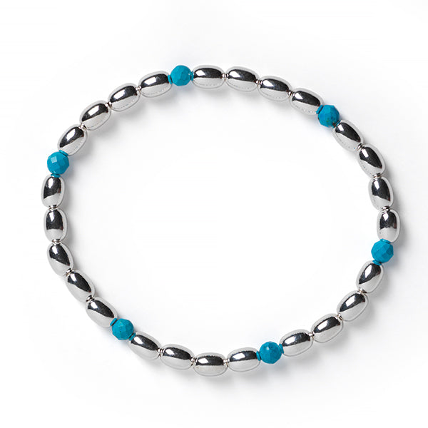 Southern Gates® Stretchy Ricebead Bracelet with Stones