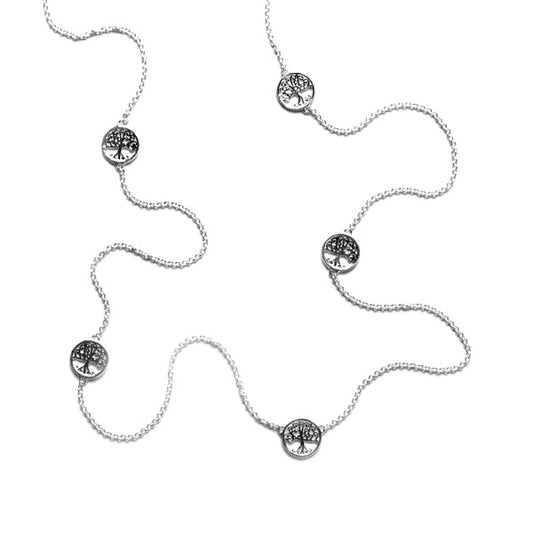 Southern Gates® Oak Five Tree Station Necklace