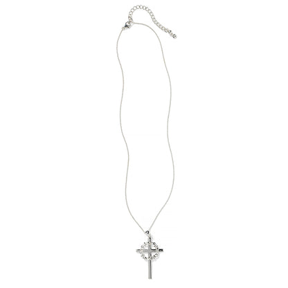 Southern Gates® Scrolling Vine Cross Necklace