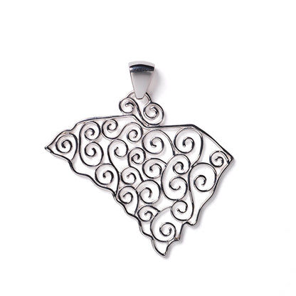 Southern Gates® Filagree  South Carolina State Pendant