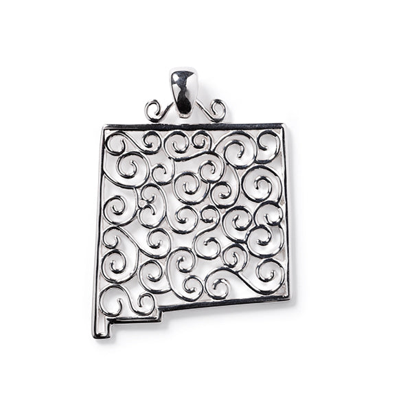 Southern Gates® Filagree New Mexico Pendant