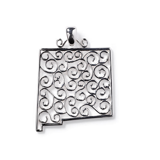 Southern Gates® Filagree New Mexico Pendant
