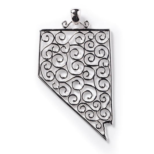 Southern Gates® Filagree Nevada State Pendnat