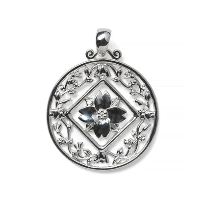 Southern Gates® Diamond-Cut Dogwood Pendant
