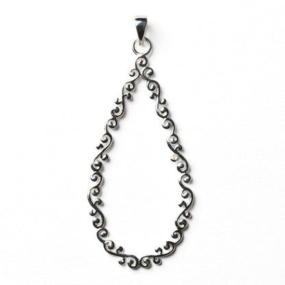 Southern Gates® Open Vine Teardrop Pendant