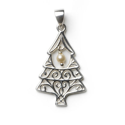 Southern Gates® Christmas Tree Pearl Pendant