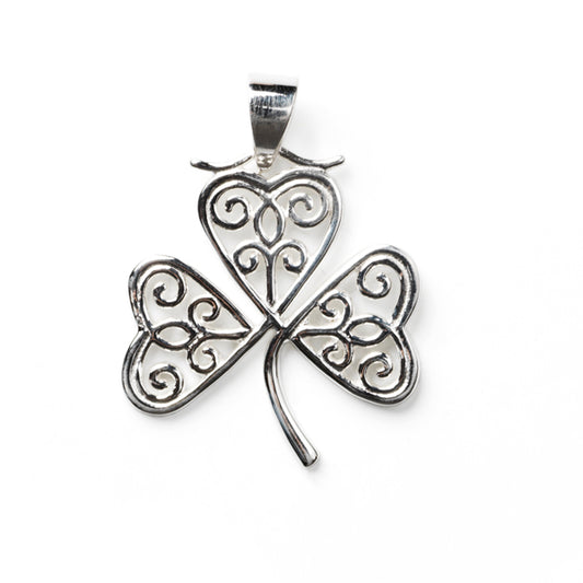 Southern Gates® Clover Scroll Pendant