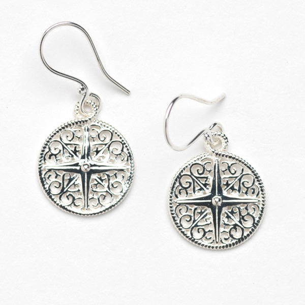 Southern Gates® Compass Earrings