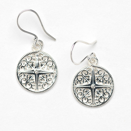 Southern Gates® Compass Earrings
