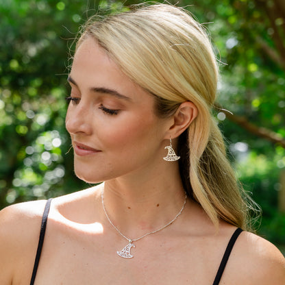 Southern Gates® Witches Hat Earrings
