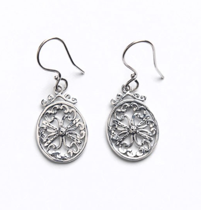Southern Gates® Beaded Oval Earrings