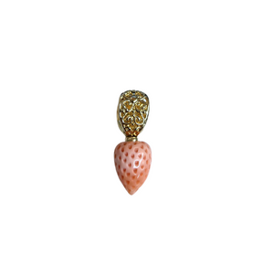 Beyond Southern Gates® Designer Small Strawberry Coral Pendant-GP