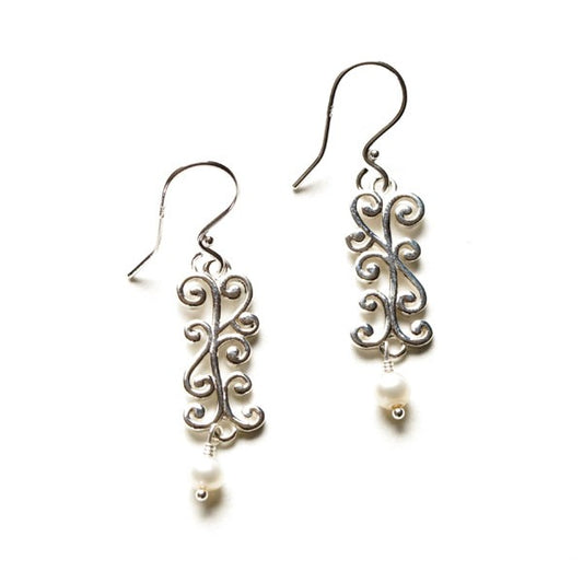 Southern Gates® Handwrought Swirl Earrings