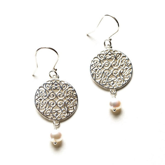 Southern Gates® Handwrought Classic Scroll Earrings