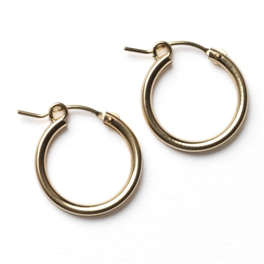 Gold Filled Hoop Earring 18mm