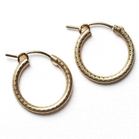 Gold Filled Hoop Earring 18mm