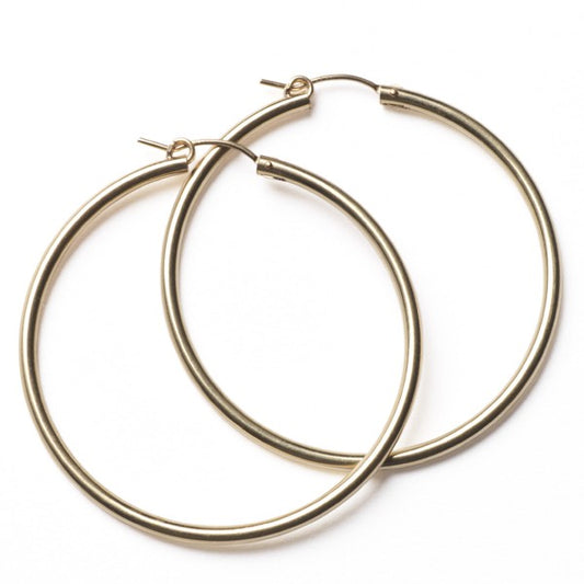 Gold Filled Hoop Earring 50mm
