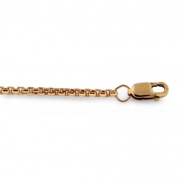 14k Gold Filled 1.6mm Rounded Box Chain