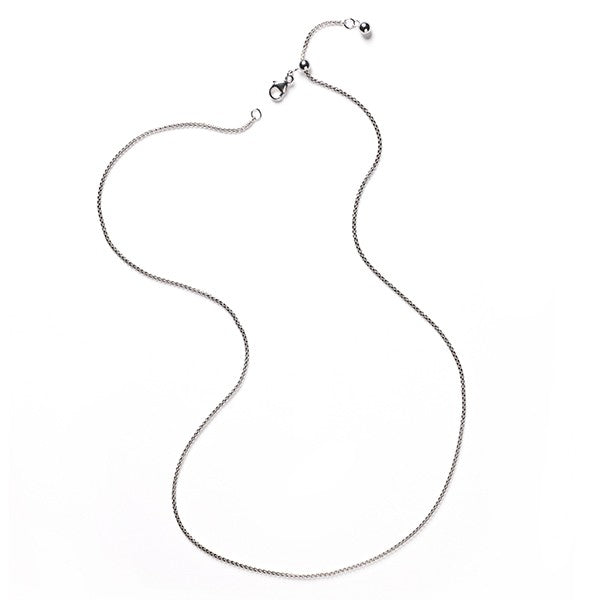 Sterling Silver 1.2mm Rounded Box with Smartbead