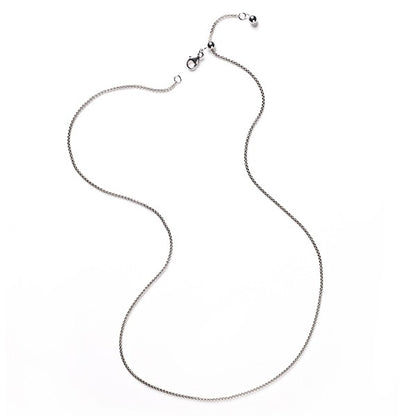 Sterling Silver 1.2mm Rounded Box with Smartbead