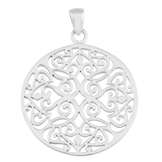 Southern Gates® Original Round Scroll Pendant