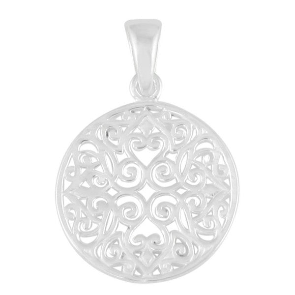 Southern Gates®  Extra Small Round Scroll Pendant