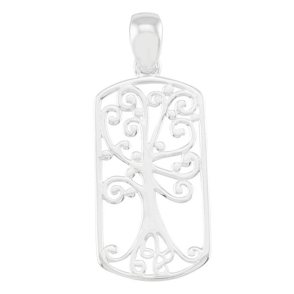 Southern Gates® Rectangle Oak Tree Pendant