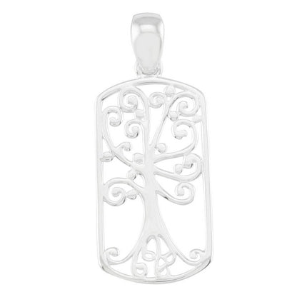 Southern Gates® Rectangle Oak Tree Pendant