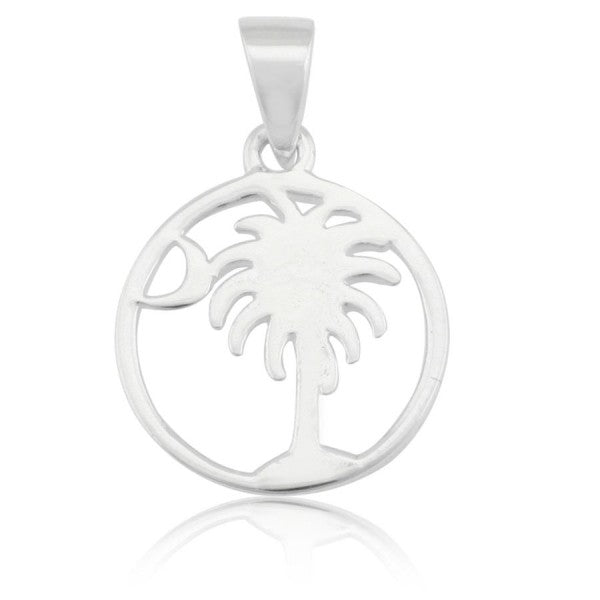 Southern Gates® Palmetto Tree and Moon Pendant