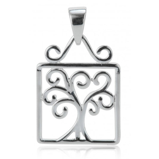 Southern Gates® Square Oak Tree Pendant