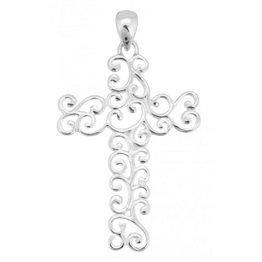 Southern Gates® Swirl Cross Pendant