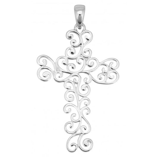 Southern Gates® Swirl Cross Pendant