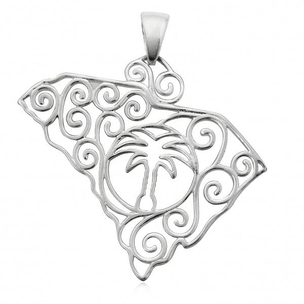Southern Gates® South Carolina Palmetto Pendant