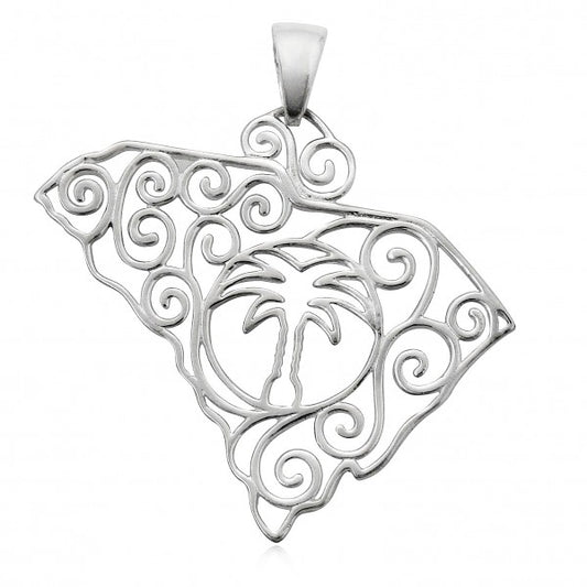 Southern Gates® South Carolina Palmetto Pendant