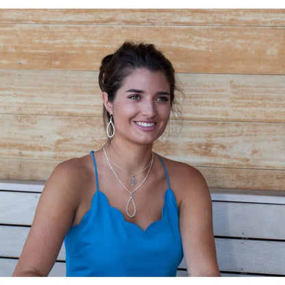 Southern Gates® Open Vine Teardrop Pendant