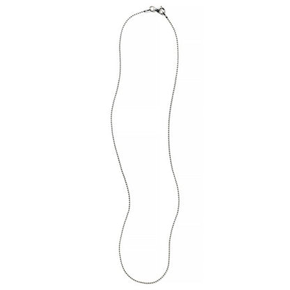 Sterling Silver 1mm Bead Chain
