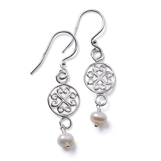 Southern Gates® Handwrought Scroll Earrings