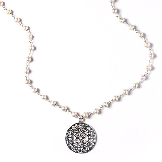 Southern Gates® Handwrought Classic Pearl Necklace