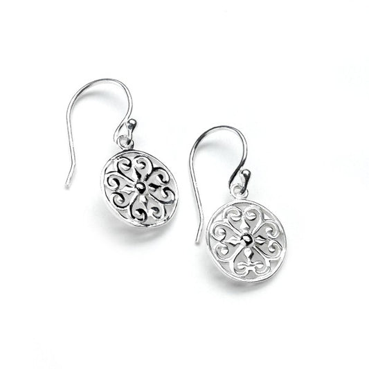 Southern Gates® Heart Scroll Earrings