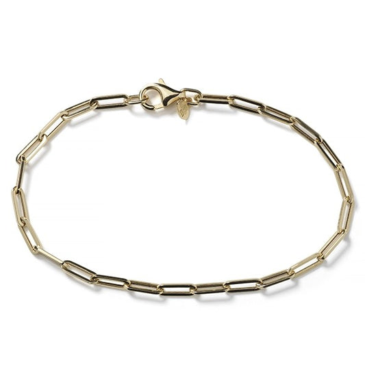 14k Emilia Paperclip Bracelet
