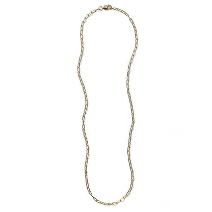 14k Gold Filled Tiny Paperclip Chain