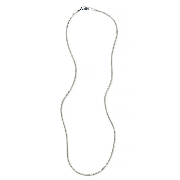 Sterling Silver 1.6mm Silver Snake Chain