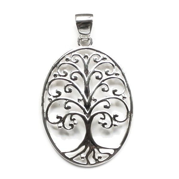 Southern Gates® Oval Oak Tree Pendant
