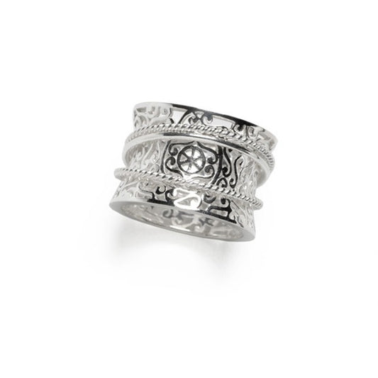 Southern Gates® Three Band Spinner Ring