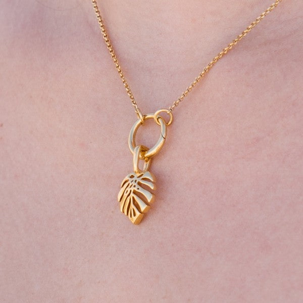 Southern Gates® Monstera Leaf Charm