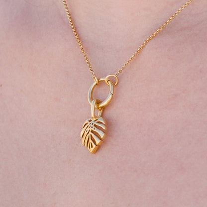 Southern Gates® Monstera Leaf Charm