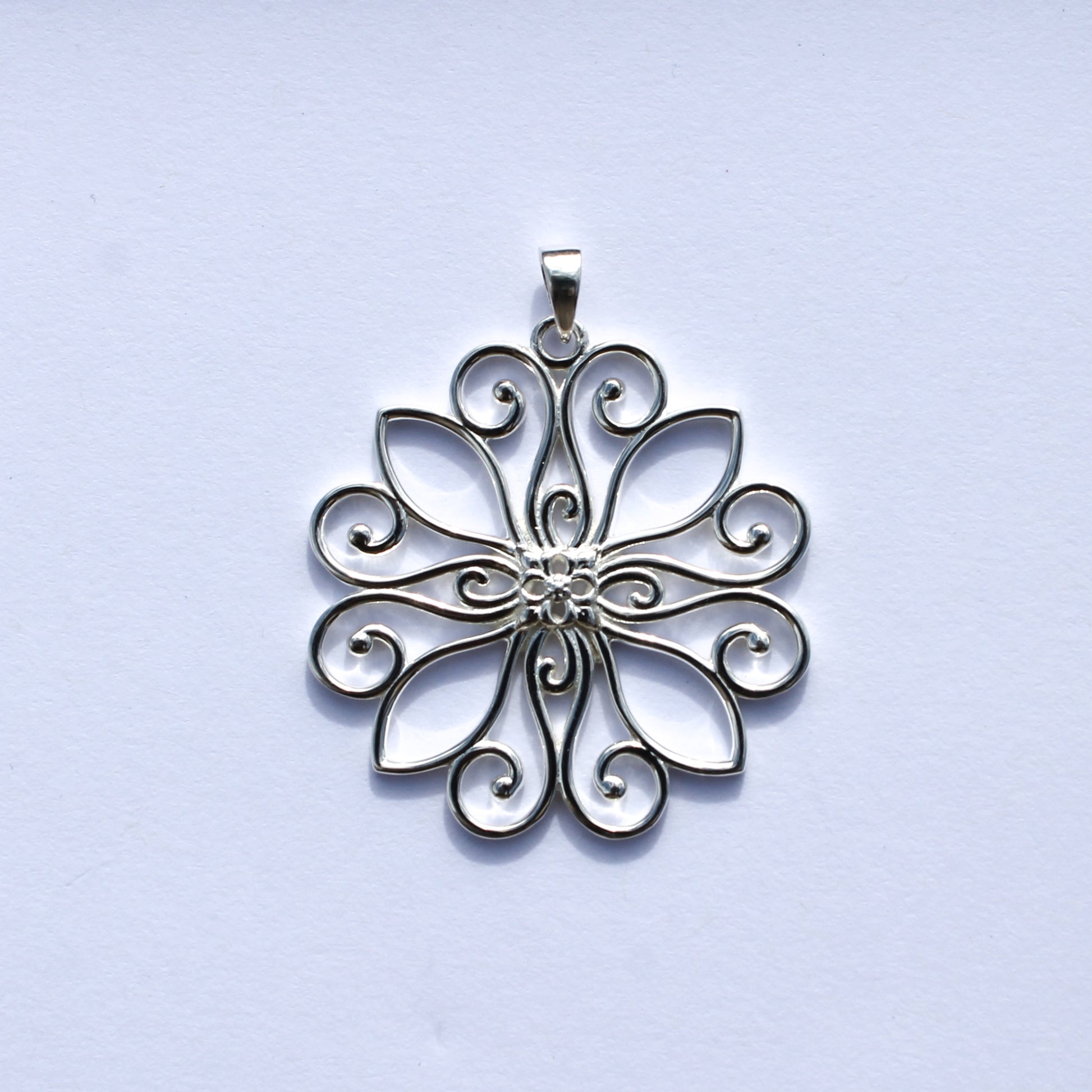 Beyond Southern Gates Courtyard Flower Pendant