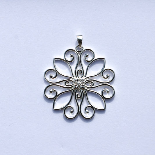 Beyond Southern Gates Courtyard Flower Pendant